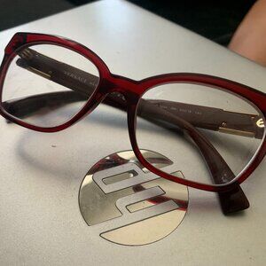 VERSACE MOD VE 3294 388 BURGUNDY WOMEN EYEGLASSES